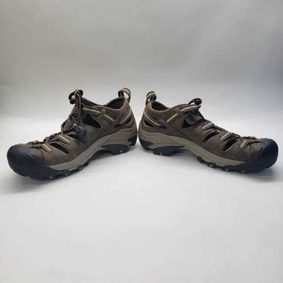 KEEN Arroyo II‎ Waterproof Hiking Shoe Sandals 1004147 Brown Leather Men's Sz 8 - Picture 5 of 10
